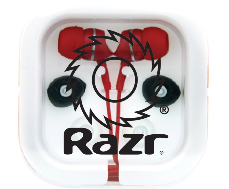 Razr Extended Base Ear Phones RD