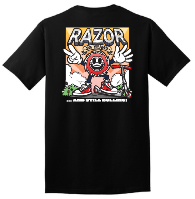 25th Anniversary Buzz T-shirt Back