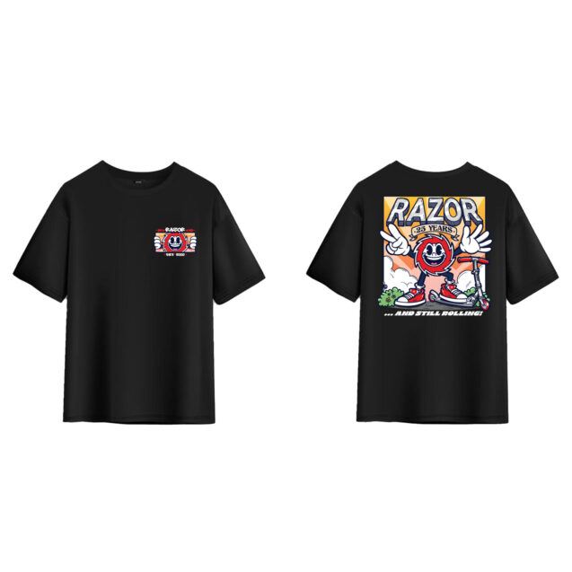 25th Anniversary Tshirt front & back