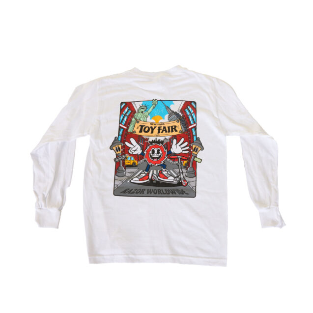 25th Anniversary NY Toy Fair Long Sleeve Tshirt - back