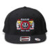 Front of 25th Anniversary Mesh Hat in Black