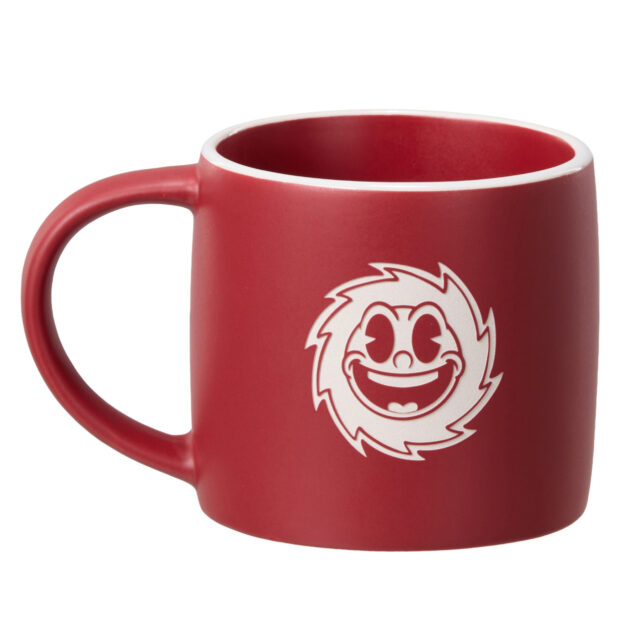 Red mug with Razor logo