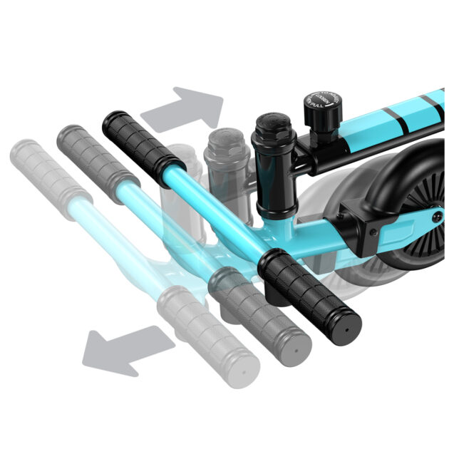 Retractable bar on the Crazy Cart Shuffle