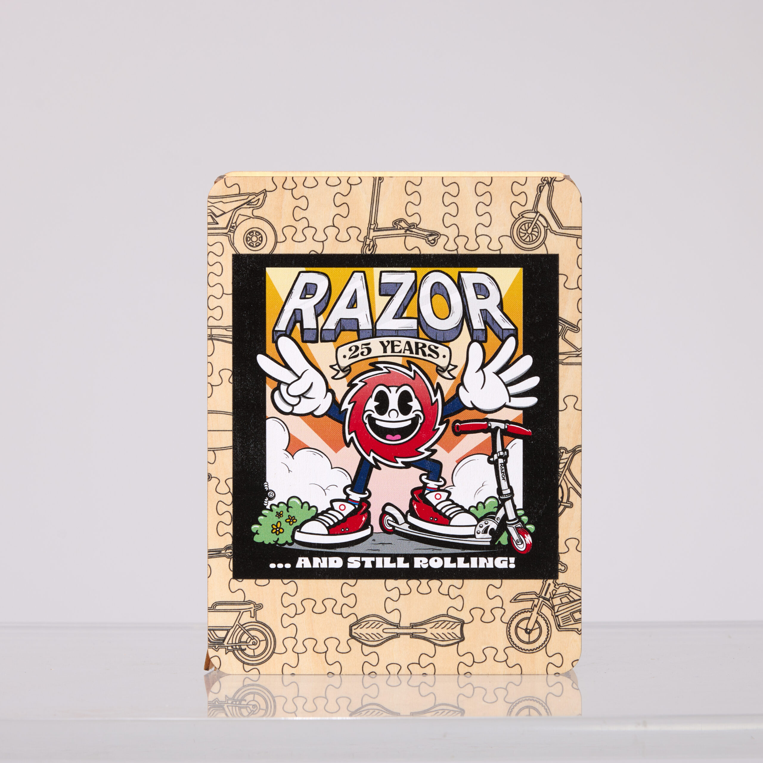 Limited Edition: Razor 25th Anniversary Wooden Puzzle