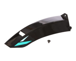 MX125 Front Fender – Teal/Black