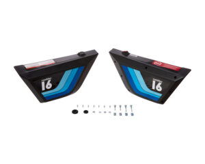 Rambler 16 Battery Cover – Black/Blue