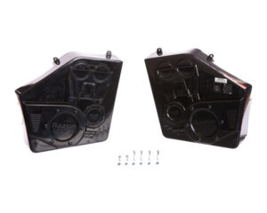 MX650 Battery Cover with Hardware – Black/Teal